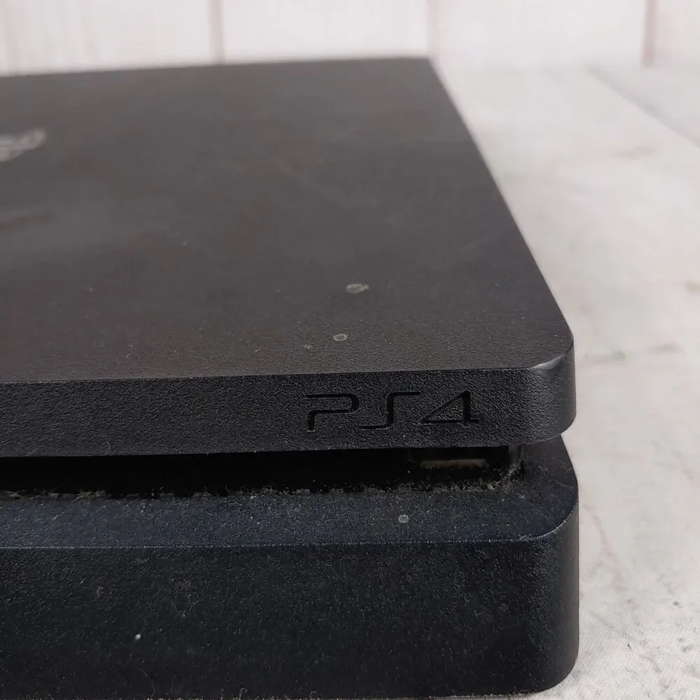 PARTS OR REPAIR ONLY, Sony PlayStation 4 PS4 Slim Black CUH-2215B Console System